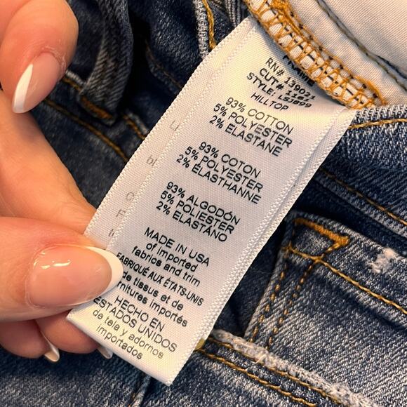Frame Le Skinny de Jeanne Jeans in Hilltop Size 24 - Picture 8 of 11